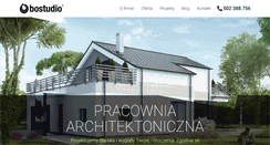 Desktop Screenshot of bostudio.pl